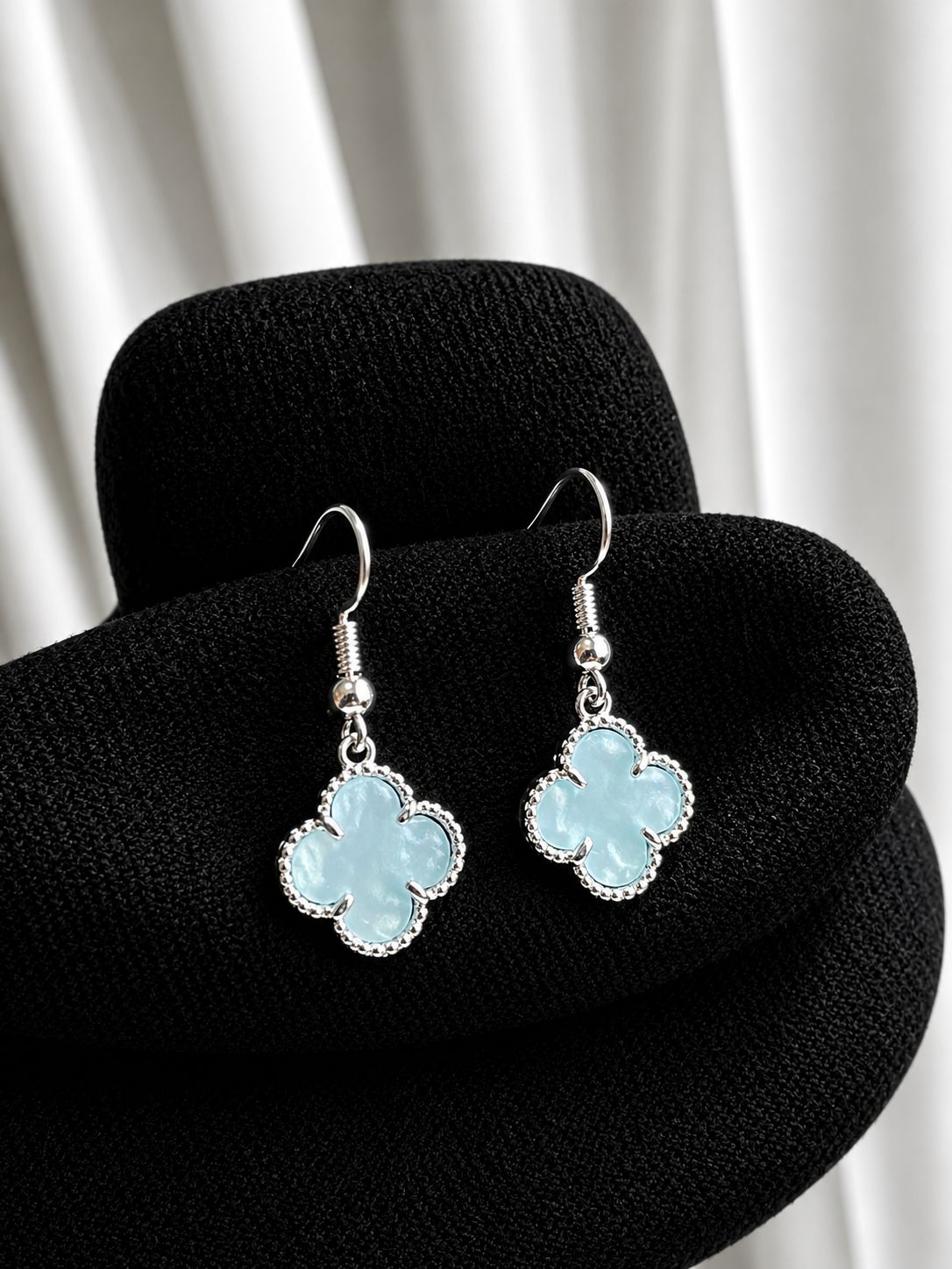 Aros colgante vancleef celeste