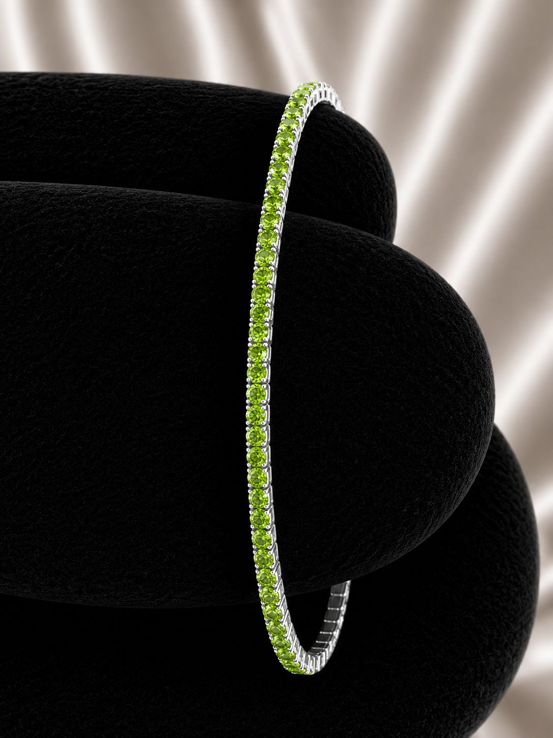 Pulsera ajustable circones verde