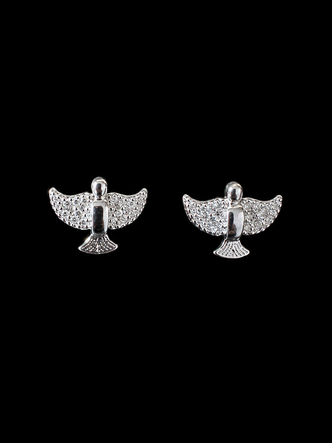 Aros paloma con circones