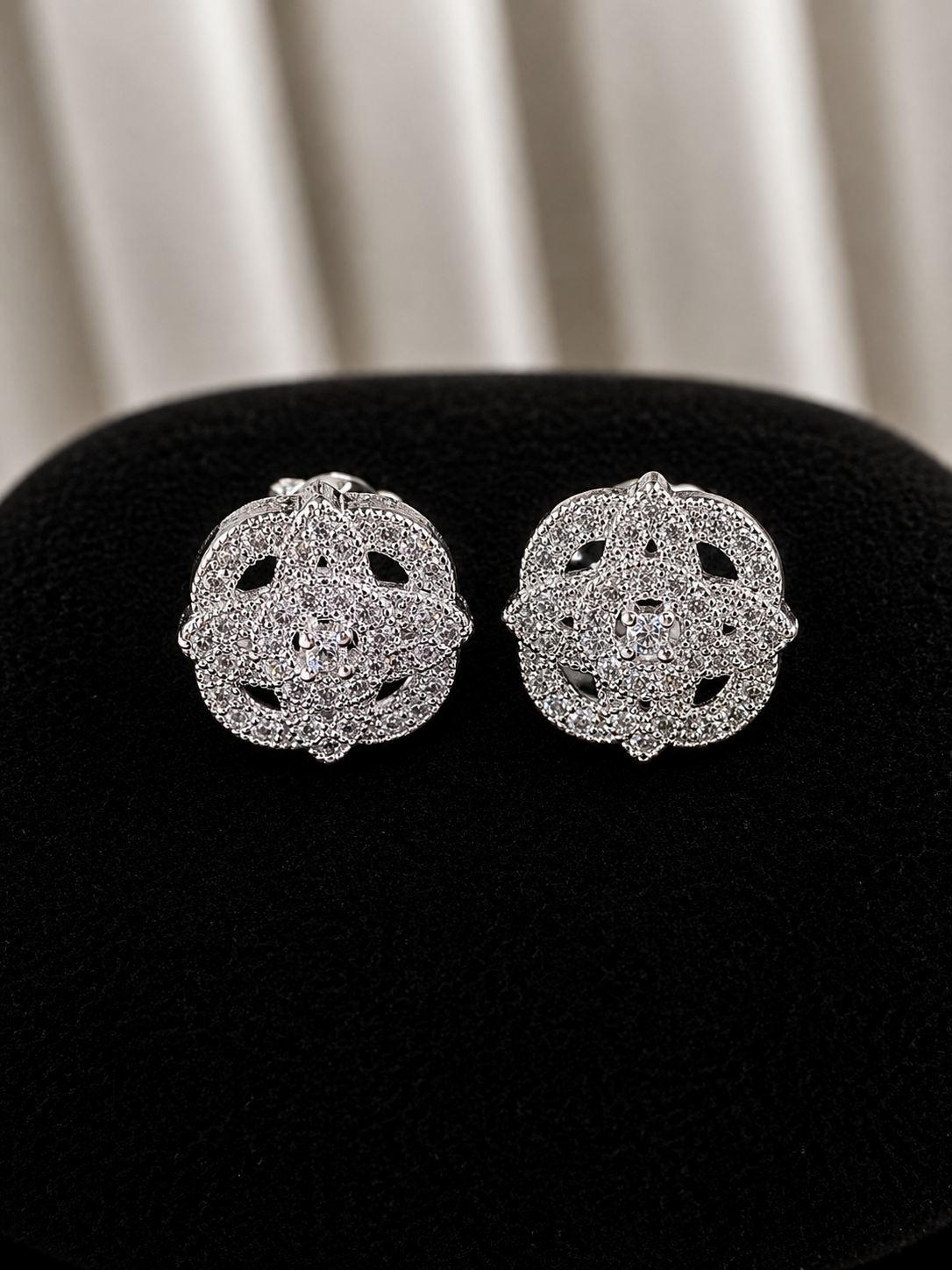 Aros circon floral