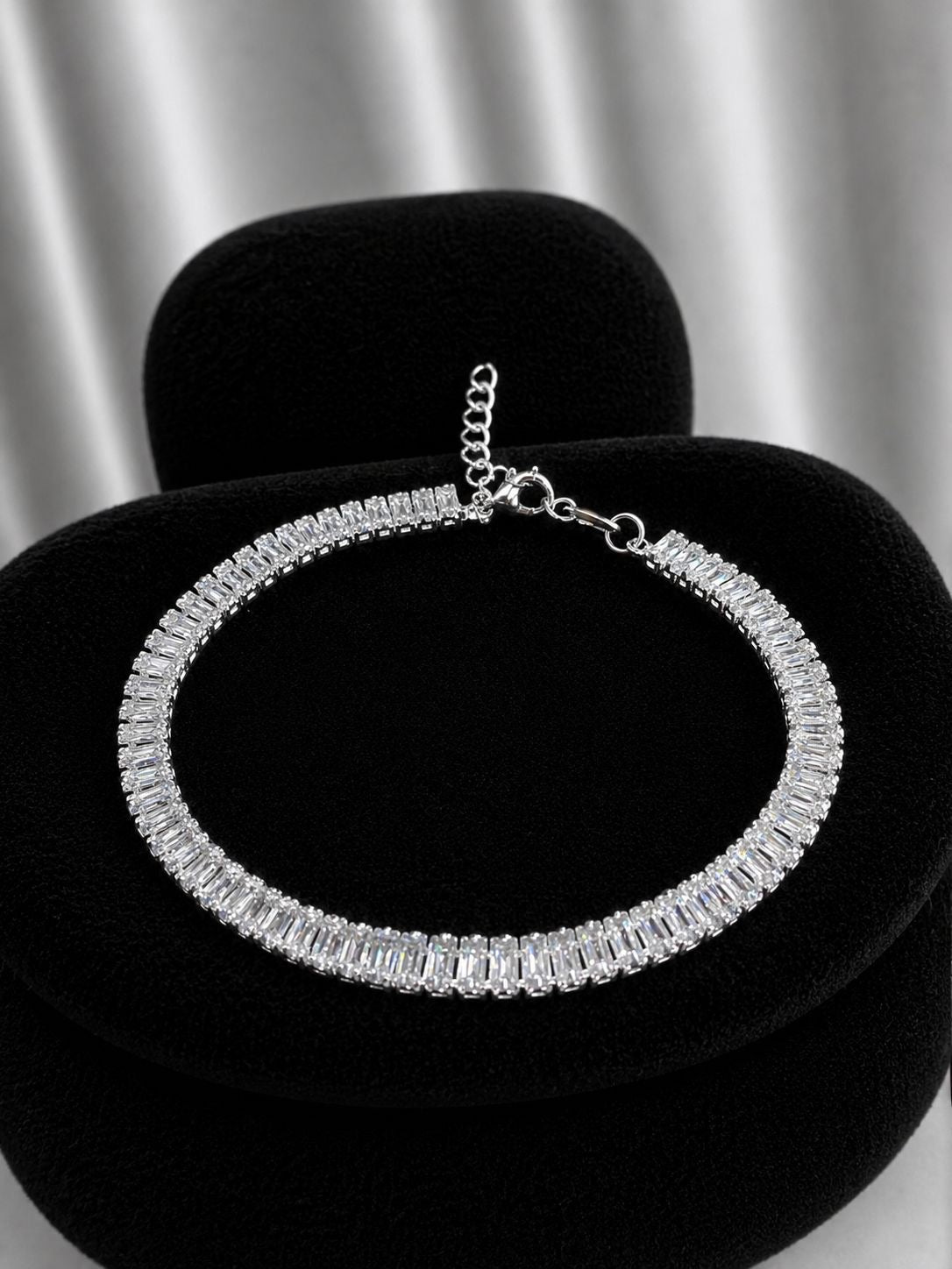 Pulsera tennis blanco