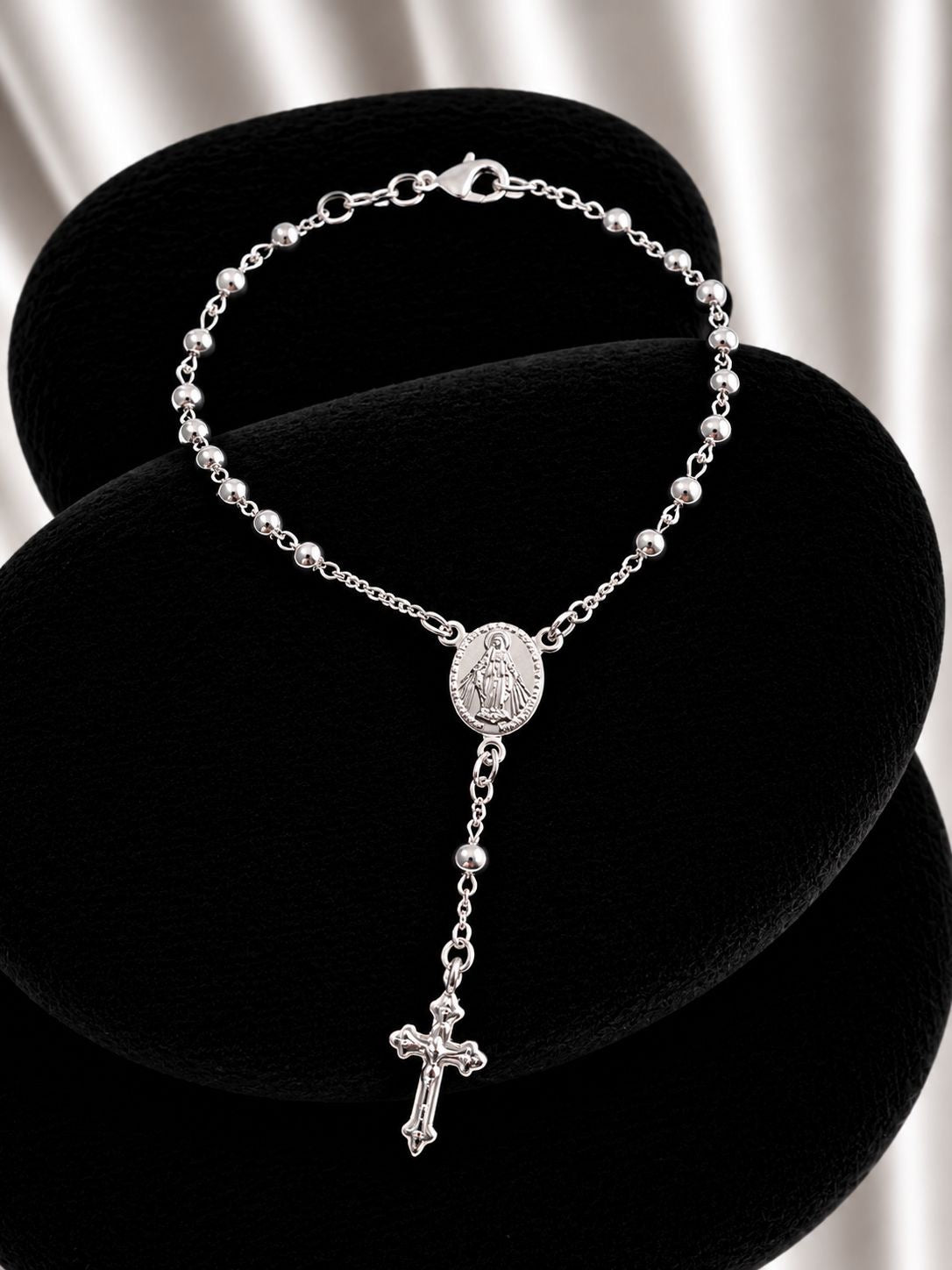 Pulsera denario de plata