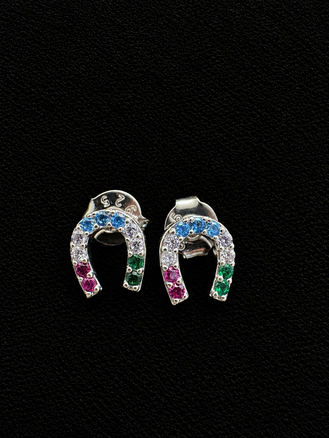 Aros herradura circones multicolores