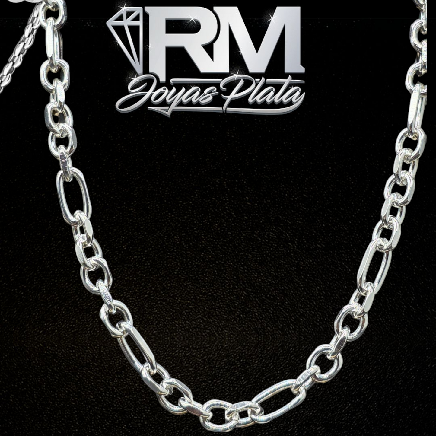 Cadena rolo y eslabones