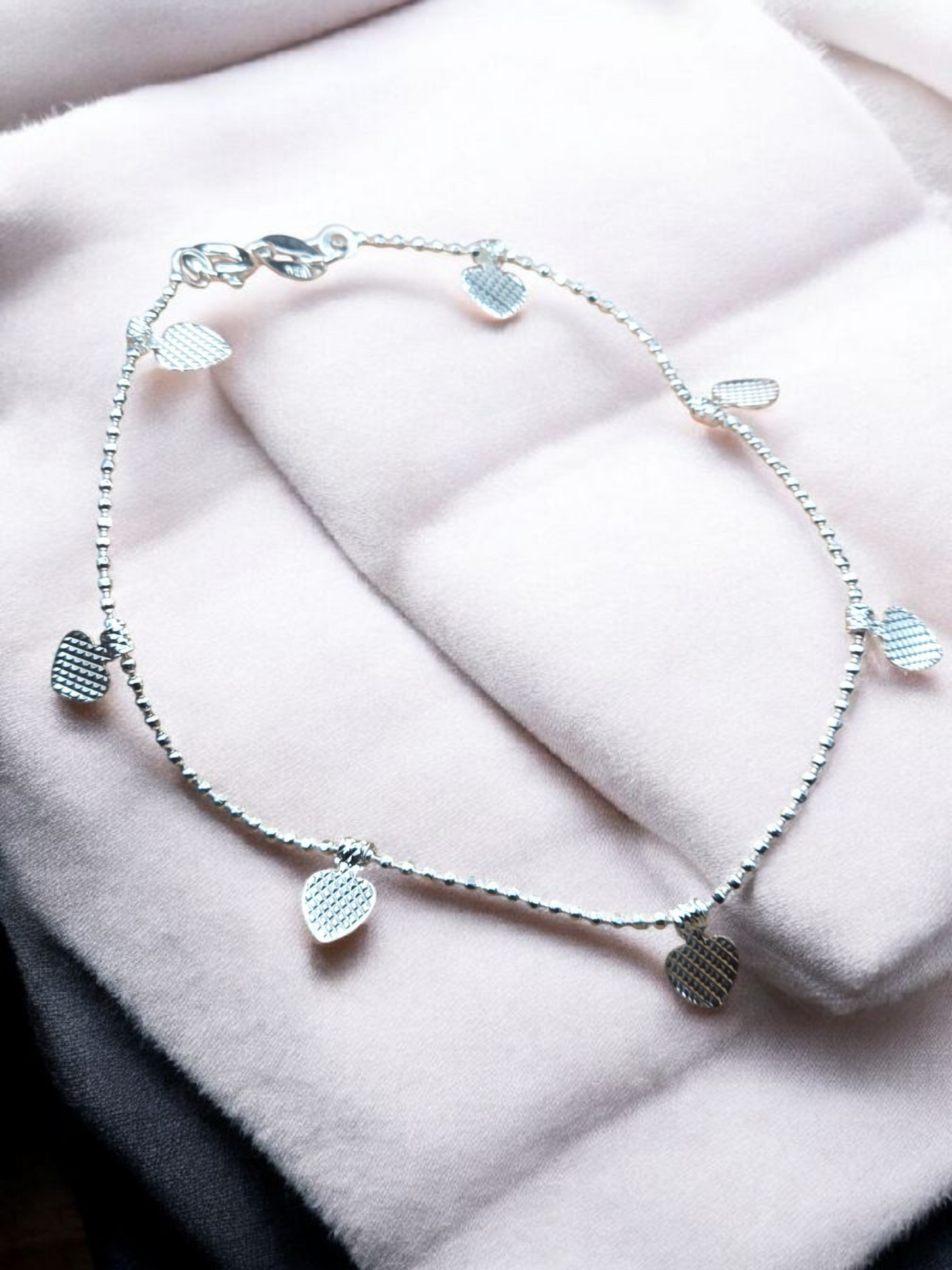 Pulsera corazones