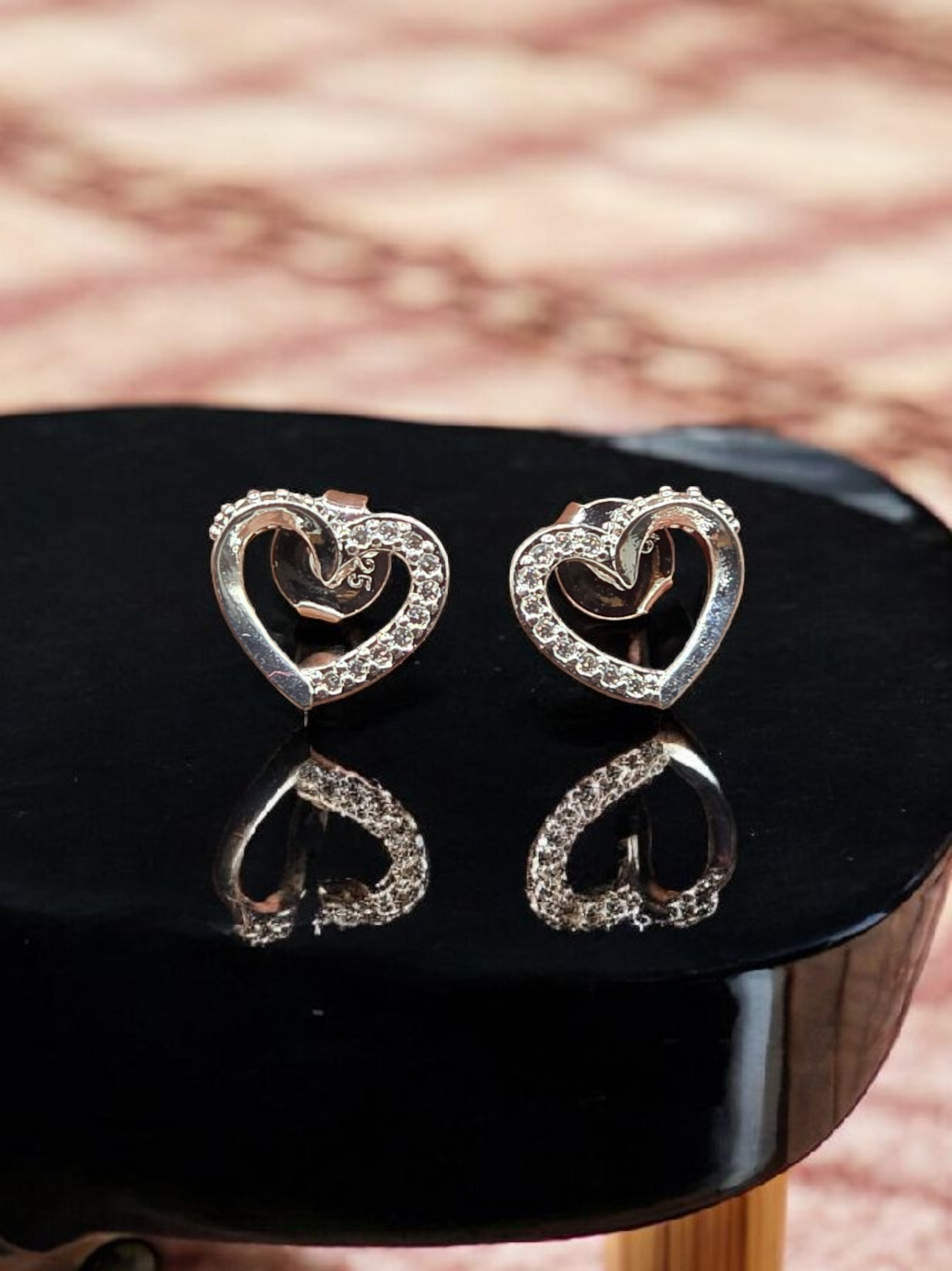 Aros corazón circones