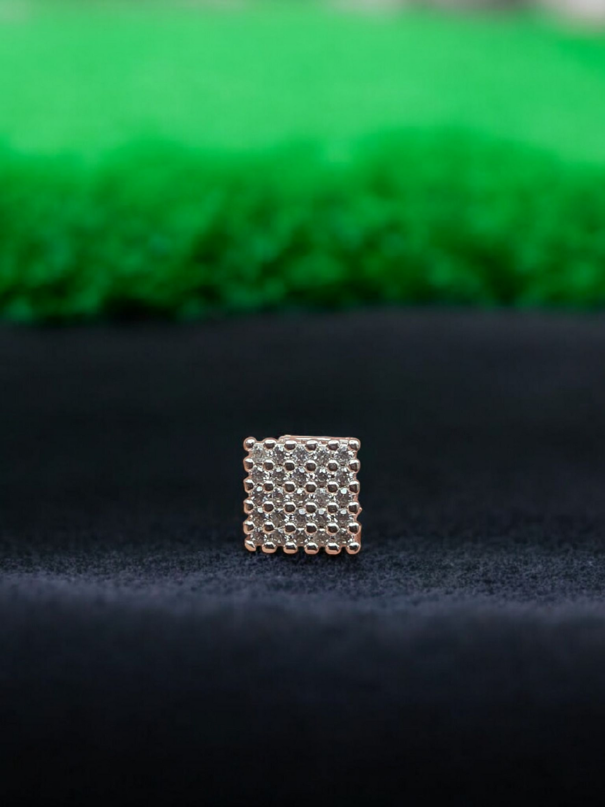 Colgante cuadrado microcircones