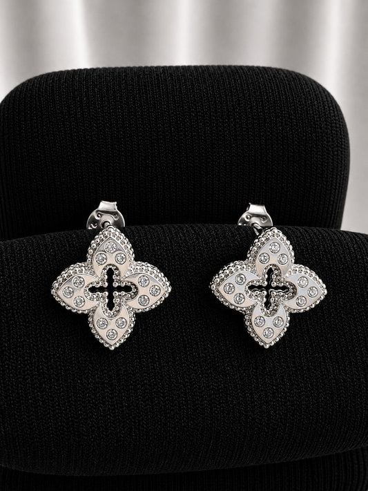 Aros princesa veneciana con circones