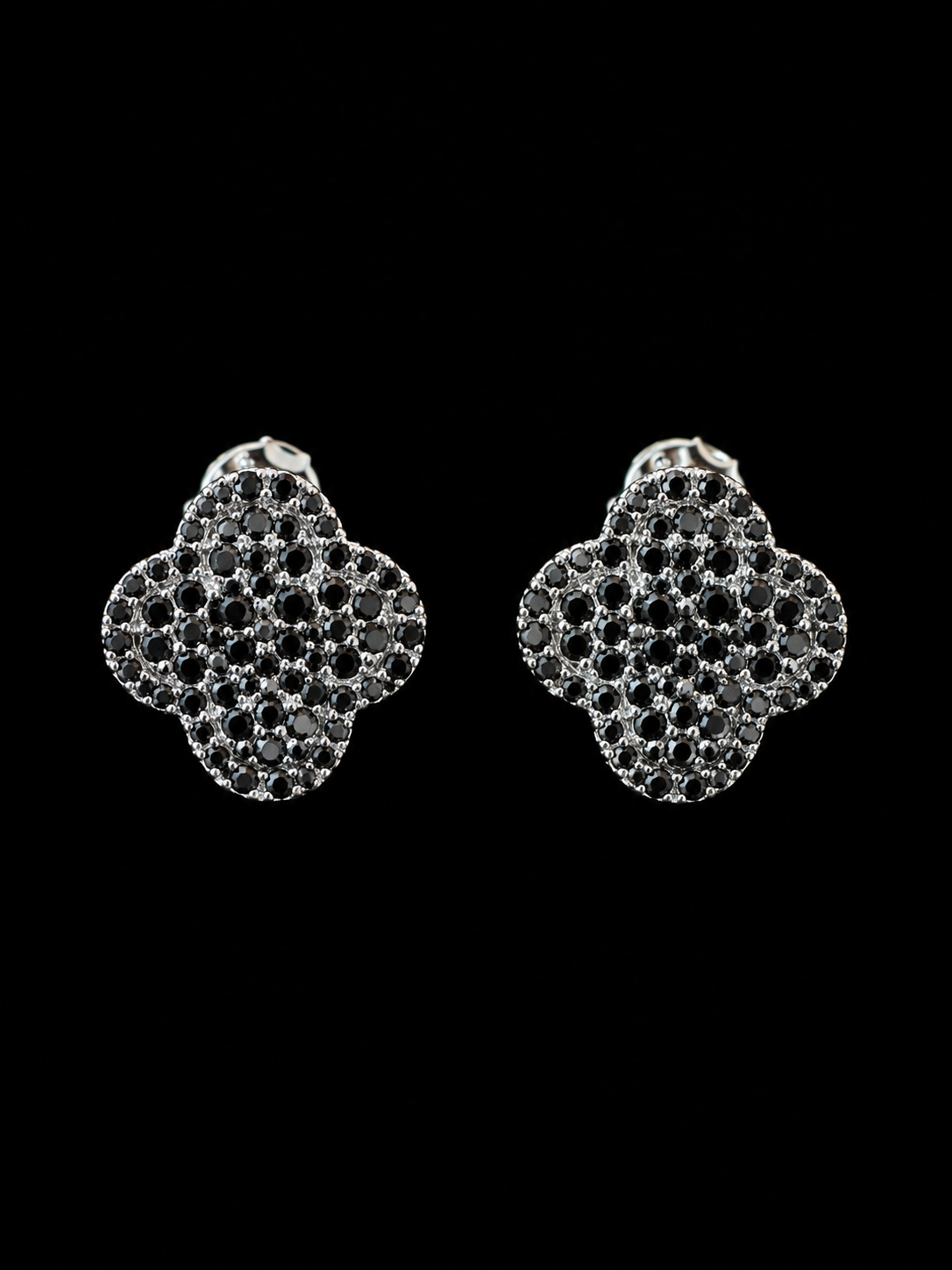 Aros vancleef circones negros