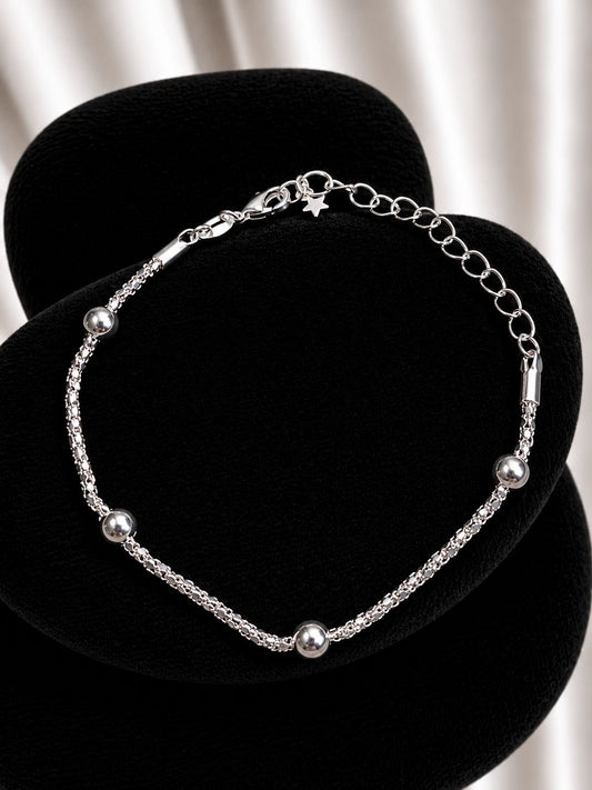 Pulsera pelotita acabado brillante