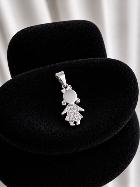 Medalla niña con circoness