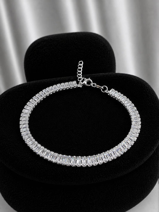 Pulsera tennis blanco