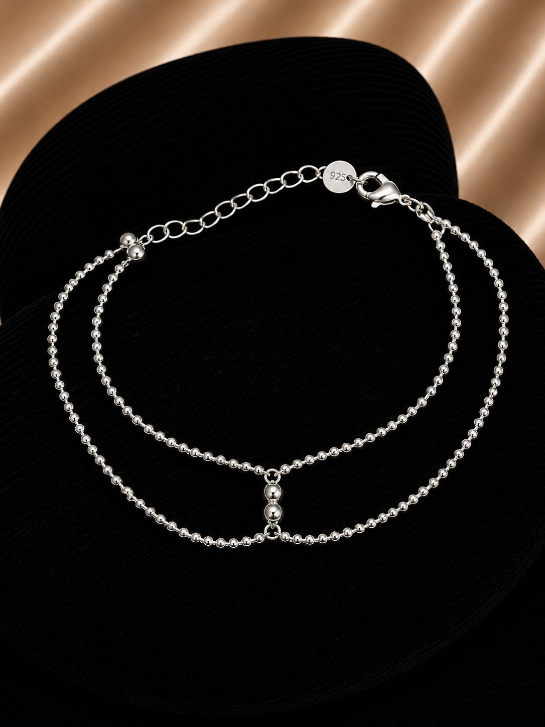Pulsera de pelotitas doble