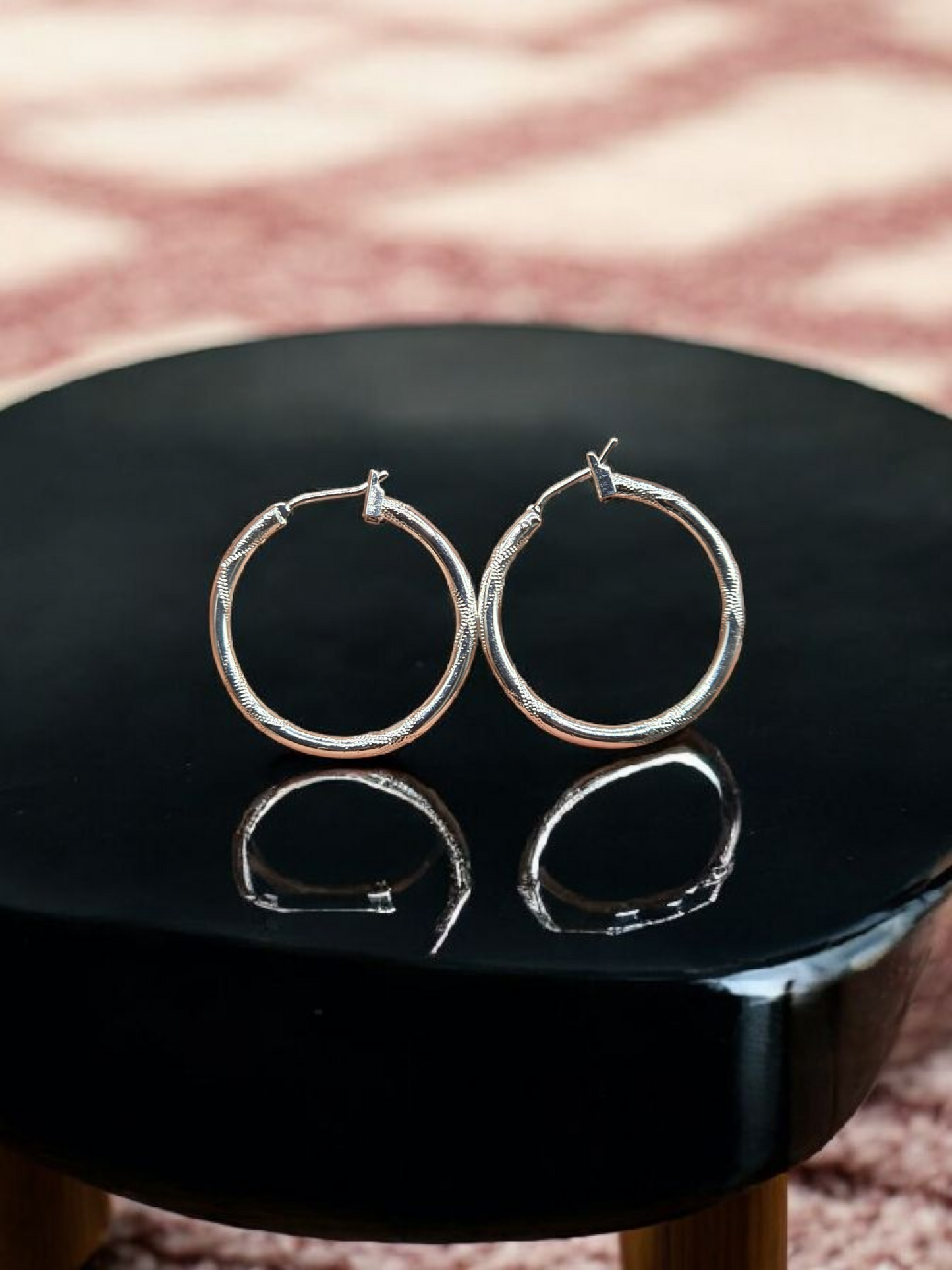 Aros argolla facetiados