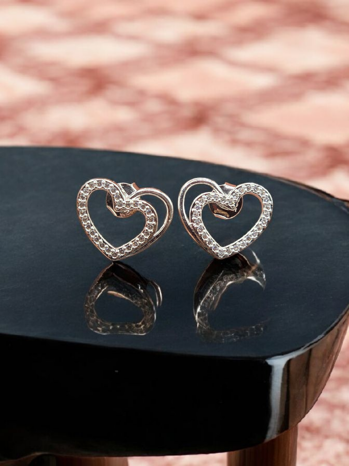 Aros corazón circones