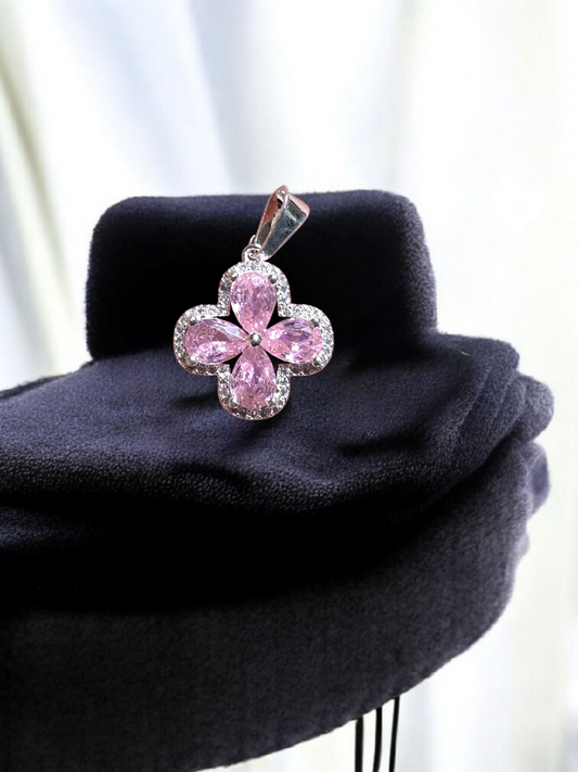 Colgante van cleef rosa