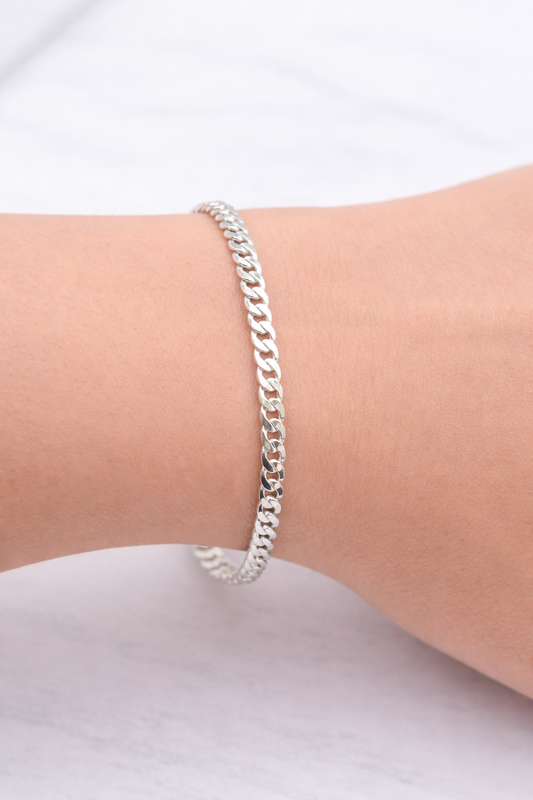 Pulsera grumet plana