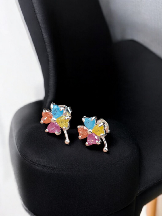 Aros trebol de colores