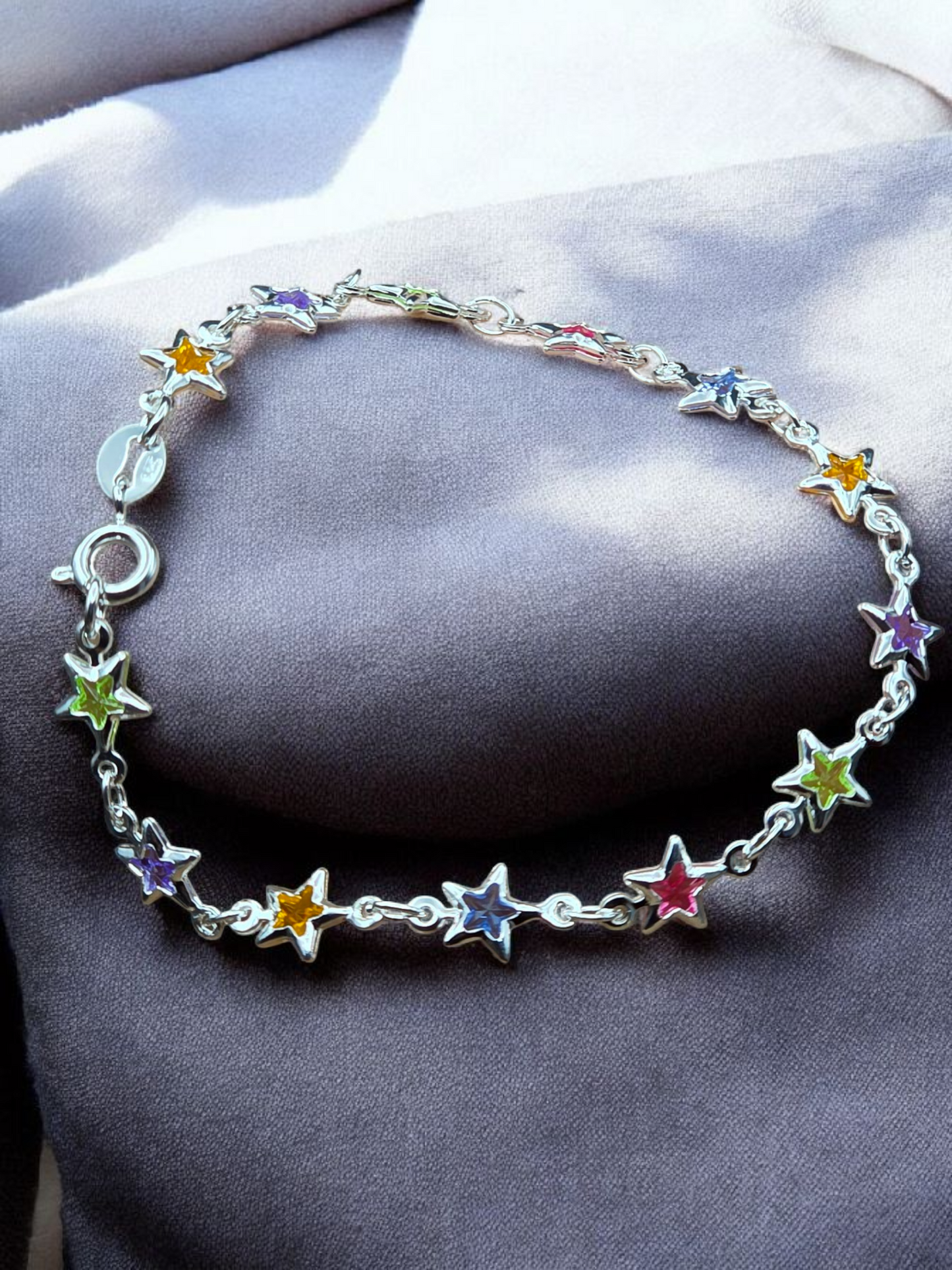 Pulsera estrellas de colores