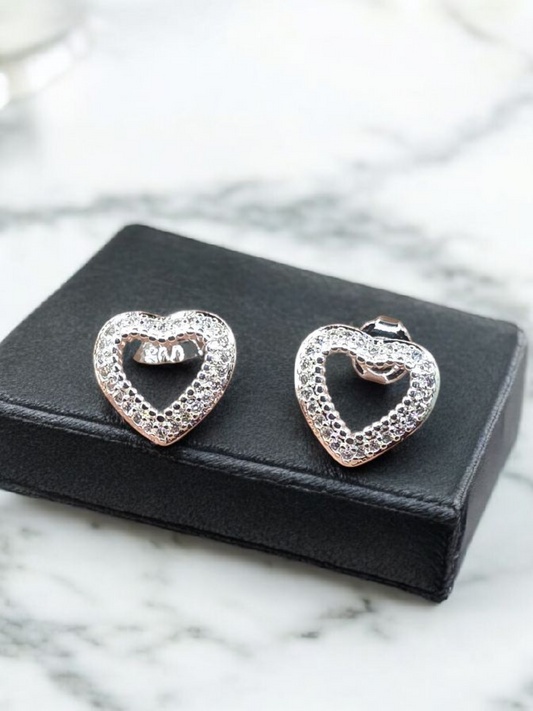Aros corazón circones