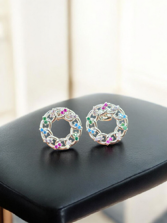 Aros redondos circones de colores