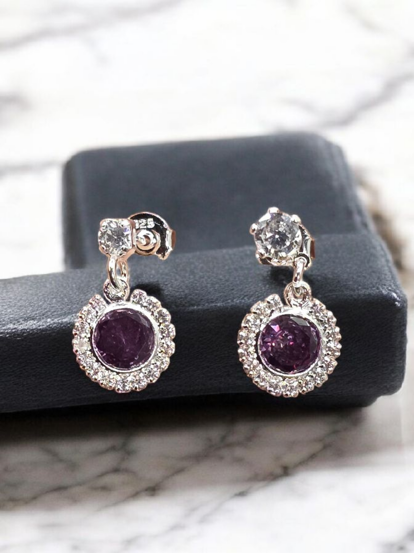 Aros morado circones